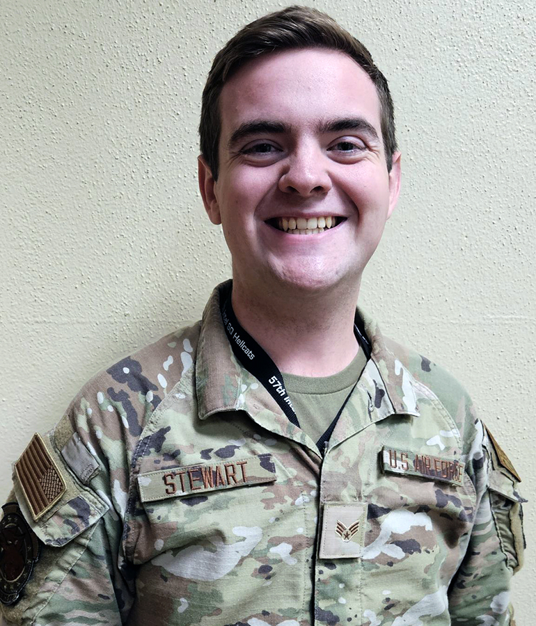 Senior Airman Noah J. Stewart Senior Airman Noah J. Stewart